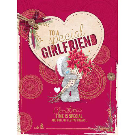 Girlfriend Me to You Bear Large Christmas Card £3.59